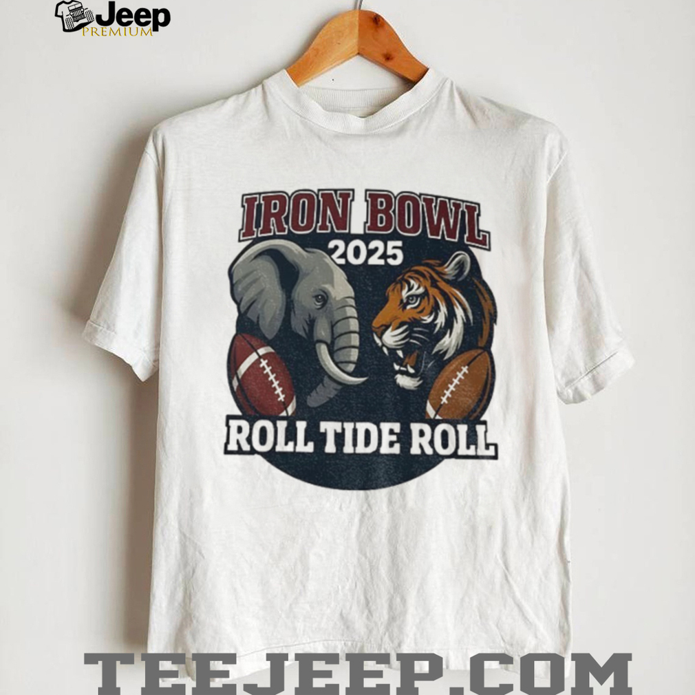Alabama Crimson Tide vs Auburn Tigers Football Iron Bowl 2025 SEC Champions Roll Tide Roll shirt Alabama Crimson Tide vs Auburn Tigers Football Iron Bowl 2025 SEC Champions Roll Tide Roll shirt