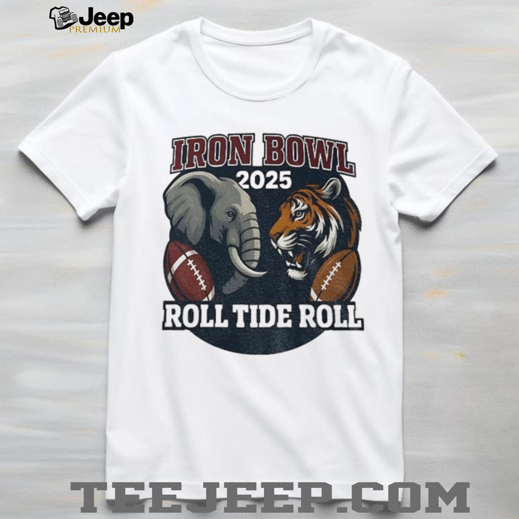 Alabama Crimson Tide vs Auburn Tigers Football Iron Bowl 2025 SEC Champions Roll Tide Roll shirt Alabama Crimson Tide vs Auburn Tigers Football Iron Bowl 2025 SEC Champions Roll Tide Roll shirt