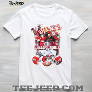 Alabama Crimson Tide vs Georgia Bulldogs football Iron Bowl 2025 SEC Championship shirt