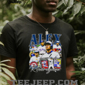 Alex Rodriguez Texas Rangers Vintage Tee
