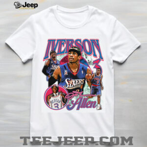 Allen Iverson The Answer Bootleg Style T Shirt Allen Iverson The Answer Bootleg Style T Shirt