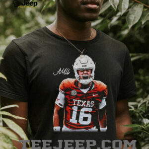 Arch Manning shout loudly Texas Longhorns Football signature shirt