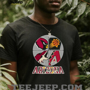 Arizona Cardinals Suns Coyotes Diamondbacks Logo T Shirt
