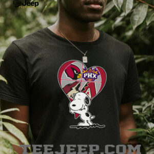 Arizona Cardinals, Suns, & Diamondbacks Snoopy Shirt