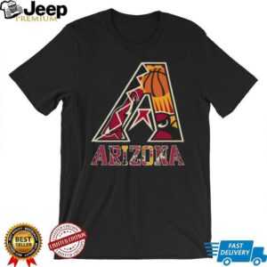 Arizona Diamondbacks & Phoenix Suns Mashup T Shirt