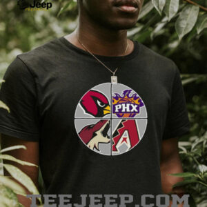 Arizona Pro Sports Team Logos T Shirt
