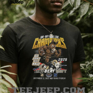 Army Navy Football Game 2025 Champs T Shirt A direct and descriptive title.
