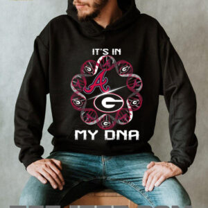 Atlanta Braves and Georgia Bulldogs It's in My DNA T Shirt