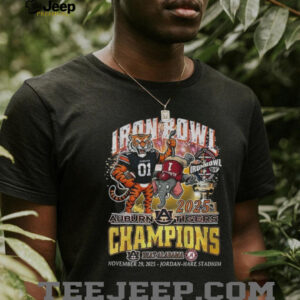 Auburn Tigers Iron Bowl Champions 2025 Beat Alabama Crimson Tide football Stadium shirt Auburn Tigers Iron Bowl Champions 2025 Beat Alabama Crimson Tide football Stadium shirt
