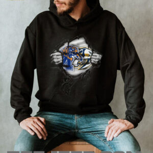 Auburn Tigers vs. Nashville Predators Crossover T Shirt