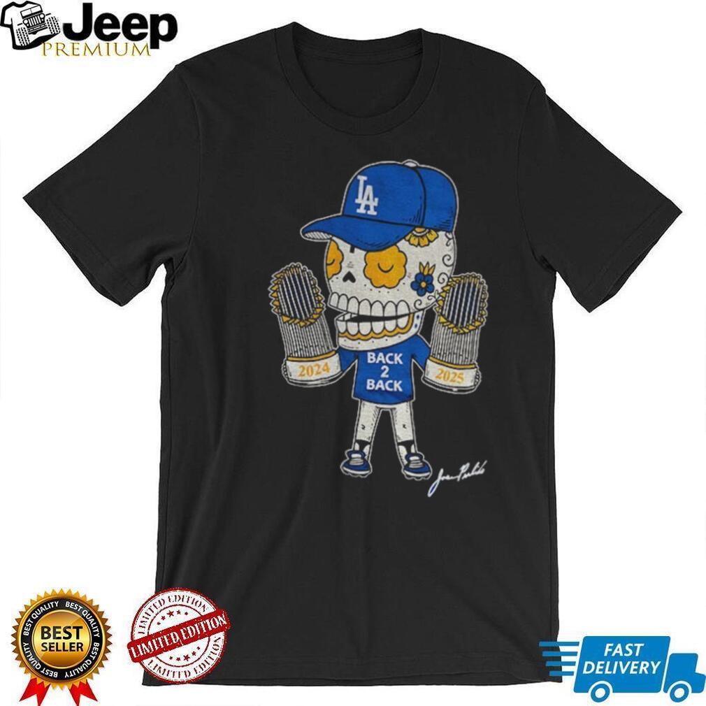Back 2 Back Calavera Los Angeles Dodgers MLB Baseball 2024 2025 shirt Back 2 Back Calavera Los Angeles Dodgers MLB Baseball 2024 2025 shirt