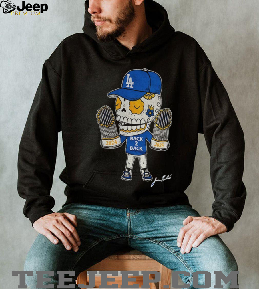 Back 2 Back Calavera Los Angeles Dodgers MLB Baseball 2024 2025 shirt Back 2 Back Calavera Los Angeles Dodgers MLB Baseball 2024 2025 shirt