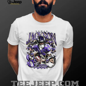 Baltimore Ravens Lamar Jackson Graphic Tee