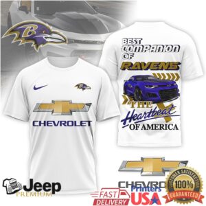 Baltimore Ravens Official NFL Chevrolet 3D Shirt Baltimore Ravens Official NFL Chevrolet 3D Shirt