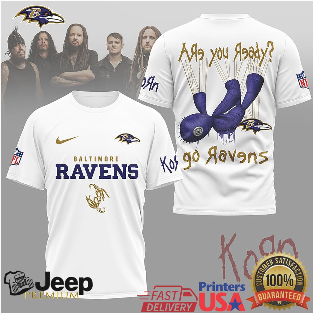 Baltimore Ravens Official NFL Korn Fan Shirt Baltimore Ravens Official NFL Korn Fan Shirt