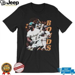 Barry Bonds Vintage Trading Card Classic T shirt Barry Bonds Vintage Trading Card Classic T shirt