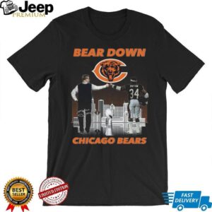 Bear Down Chicago Bears Walter Payton #34 Super Bowl Tribute T Shirt