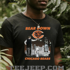 Bear Down Chicago Bears Walter Payton #34 Super Bowl Tribute T Shirt