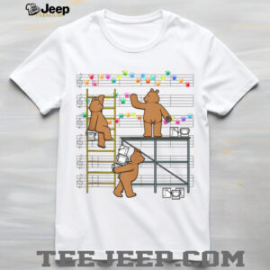 Bear Painters Creating Colorful Melodies Shirt