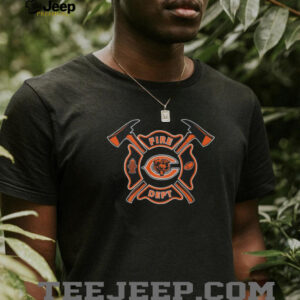 Bears Nation Fire & Axes Graphic T Shirt