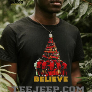 Believe Liverpool FC Christmas tree Merry Christmas 2025 shirt Believe Liverpool FC Christmas tree Merry Christmas 2025 shirt