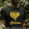 Michigan Wolverines Floral Sunflower T Shirt Maize & Blue Michigan Wolverines Floral Sunflower T Shirt Maize & Blue