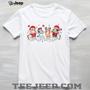 Bluey family Santa winter Merry Christmas 2025 shirt Bluey family Santa winter Merry Christmas 2025 shirt