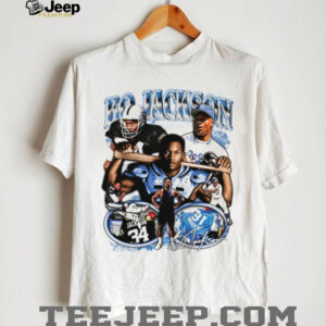 Bo Jackson Oakland Raiders & Kansas City Royals Two Sport Athlete Tee