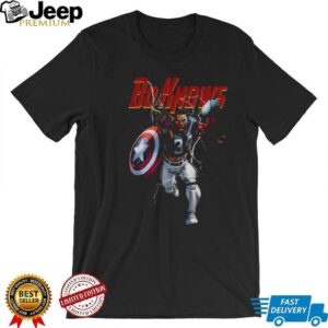 Bo Knows Heroes Captain America Thor vintage shirt Bo Knows Heroes Captain America Thor vintage shirt