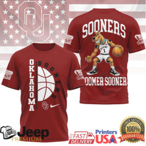 Boomer Sooner Scooby Doo Graphic Tees