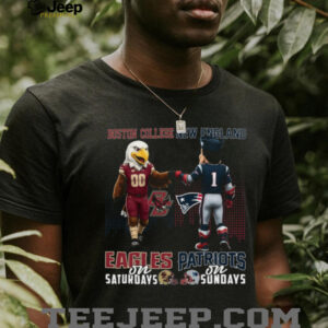 Boston College Eagles & New England Patriots Weekends T Shirt
