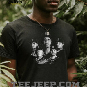 Boston Red Sox Baseball Legends Black & White Graphic T Shirt