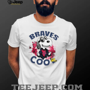 Braves Snoopy Joe Cool Christmas T Shirt