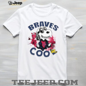 Braves Snoopy Joe Cool Christmas T Shirt