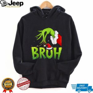Bruh Christmas Kids Teens Boys Funny Christmas Humor Meme T Shirt