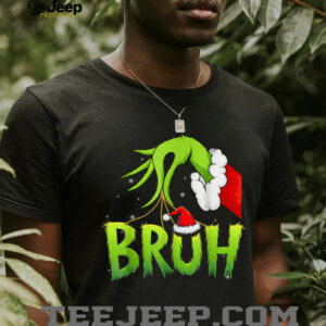 Bruh Christmas Kids Teens Boys Funny Christmas Humor Meme T Shirt