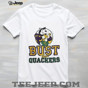 Bust Their Quackers Washington Huskies beat Oregon Ducks mascot shirt Bust Their Quackers Washington Huskies beat Oregon Ducks mascot shirt