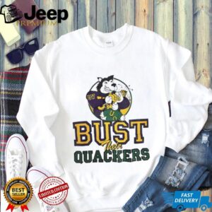 Bust Their Quackers Washington Huskies beat Oregon Ducks mascot shirt