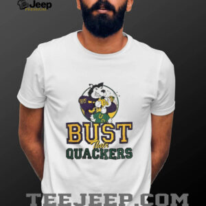 Bust Their Quackers Washington Huskies beat Oregon Ducks mascot shirt