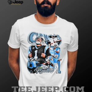 Cam Newton Carolina Panthers Vintage Graphic T Shirt