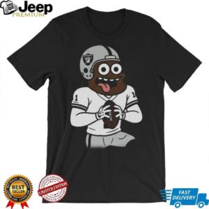 Cartoon Raiders Football Graphic Tee Cartoon Raiders Football Graphic Tee