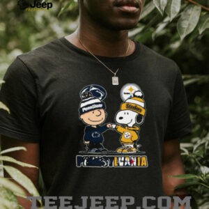Charlie Brown & Snoopy Keystone State Pride T Shirt