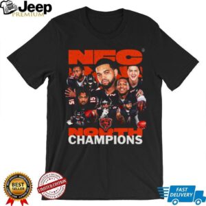 Chicago Bears 2025 NFC North Division Champions Conquer T Shirt