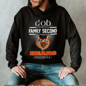 Chicago Bears Fan Apparel God First Graphic Tee