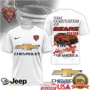 Chicago Bears Official NFL Chevrolet 3D Shirt