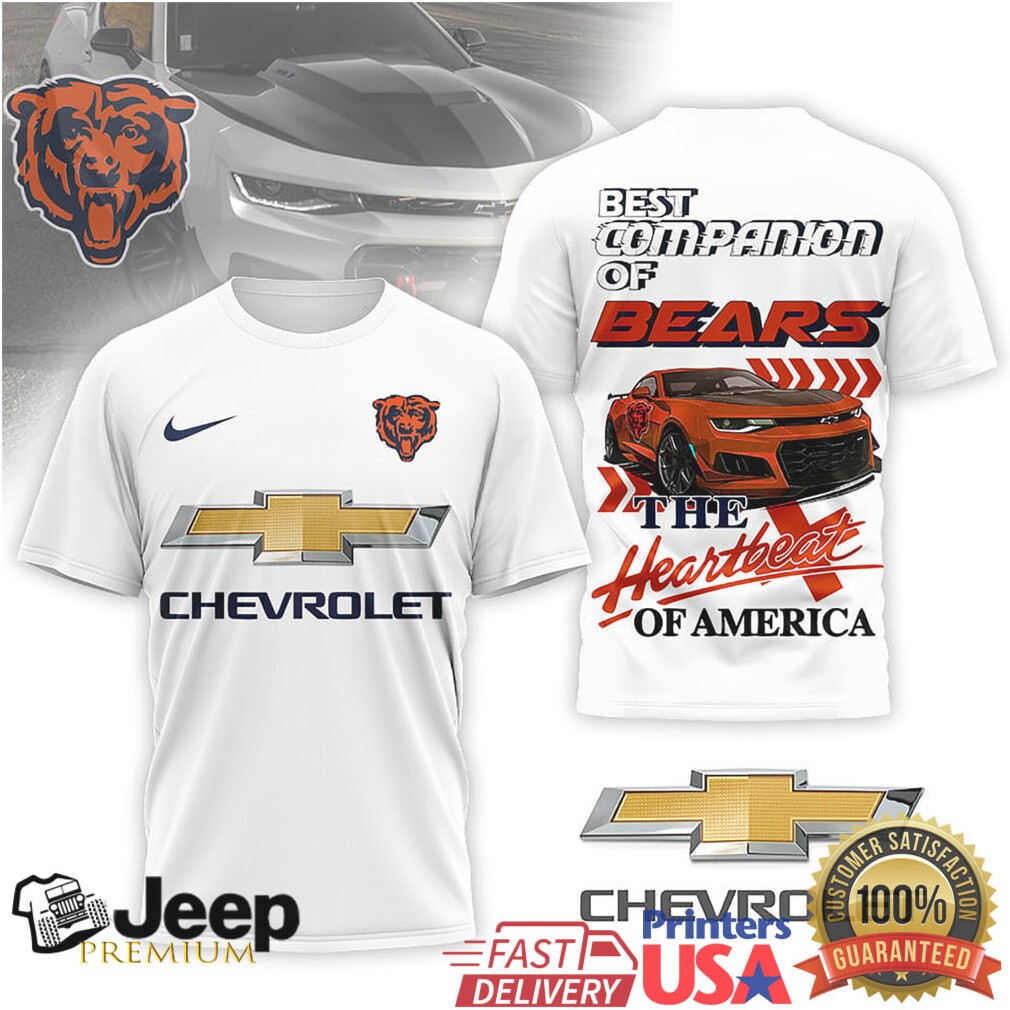 Chicago Bears Official NFL Chevrolet 3D Shirt Chicago Bears Official NFL Chevrolet 3D Shirt