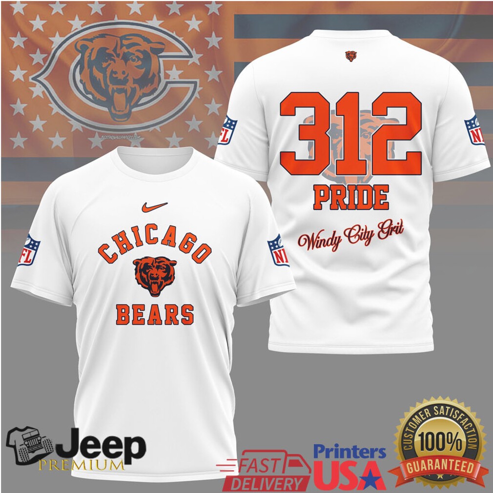 Chicago Bears Official NFL Pride 3D Shirt Chicago Bears Official NFL Pride 3D Shirt