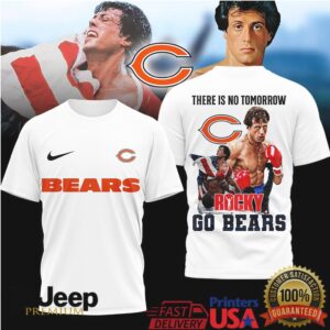 Chicago Bears Official NFL Rocky 3D Shirt