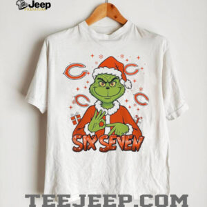 Chicago Bears Six Seven Grinch Christmas T Shirt