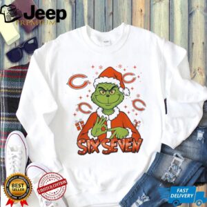 Chicago Bears Six Seven Grinch Christmas T Shirt